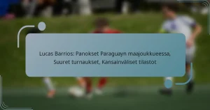 Lucas Barrios: Panokset Paraguayn maajoukkueessa, Suuret turnaukset, Kansainväliset tilastot